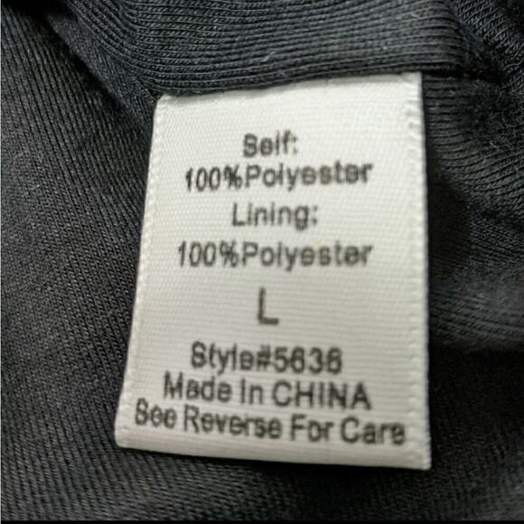 Freeway Apparel Black Mesh Line Zip A-Line Skirt - Picture 8 of 8